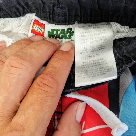 Boys Lego Star Wars Swim Shorts Darth Vader - Picture 8 of 8